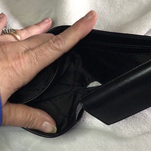 MICHAEL KORS MENSCooper Logo Billfold Wallet With Coin Pouch NWOT - Picture 7 of 7